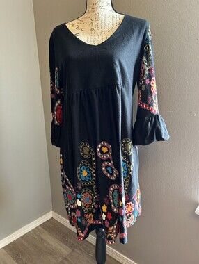 Vintage Reborn XL Boho Style Dress